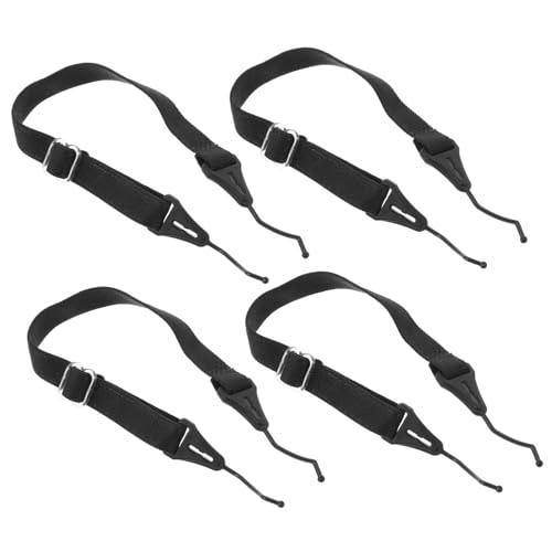 DOITOOL 4 Stück Anti-drop-brillenkette Fernglasgurt Ar-brille Lanyards Für Leichte Brille Männer Kinderbrille Schwebende Gläser Sonnenbrillenschnüre Klare Gläser Elastisches Seil Black von DOITOOL