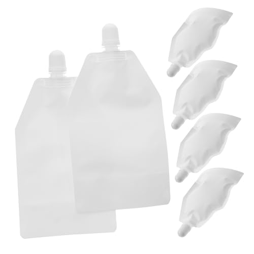 DOITOOL 6st Kosmetische Verpackungsbeutel Quetschbeutel Nachfüllbar Nachfüllbare Kosmetikbeutel Beutel Zum Verpacken Von Flüssigkeiten Packtaschen Bilden Plastik Reisen Reiseflasche Weiß DOITOOL 6st Kosmetische Verpackungsbeutel Quetschbeutel Nachfüllbar Nachfüllbare Kosmetikbeutel Beutel Zum Verpacken Von Flüssigkeiten Packtaschen Bilden Plastik Reisen Reiseflasche Weiß von DOITOOL