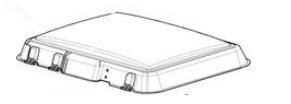 DOMETIC Midi-Heki Glas ohne Anbauteile DOMETIC Midi-Heki Glas ohne Anbauteile von DOMETIC