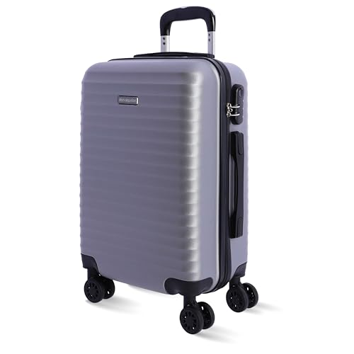 DON ALGODON - Koffer - Handgepäck Koffer 55x40x20 -Reisekoffer mit 4 Rollen 360º leicht- Hartschalenkoffer - ABS - 32 L - Trolley - Carry on Luggage - rollkoffer - Klein & Mittelgroß - Iris DON ALGODON - Koffer - Handgepäck Koffer 55x40x20 -Reisekoffer mit 4 Rollen 360º leicht- Hartschalenkoffer - ABS - 32 L - Trolley - Carry on Luggage - rollkoffer - Klein & Mittelgroß - Iris von DON ALGODON