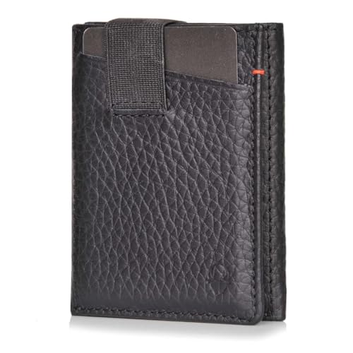 DONBOLSO Wallet 2 BusinessLine I Slim Wallet I 9 Kartenfächern I bis 13 Karten I RFID Schutz I echtes Leder I Mini Geldbörse in Nappa genarbt Schwarz DONBOLSO Wallet 2 BusinessLine I Slim Wallet I 9 Kartenfächern I bis 13 Karten I RFID Schutz I echtes Leder I Mini Geldbörse in Nappa genarbt Schwarz von DONBOLSO