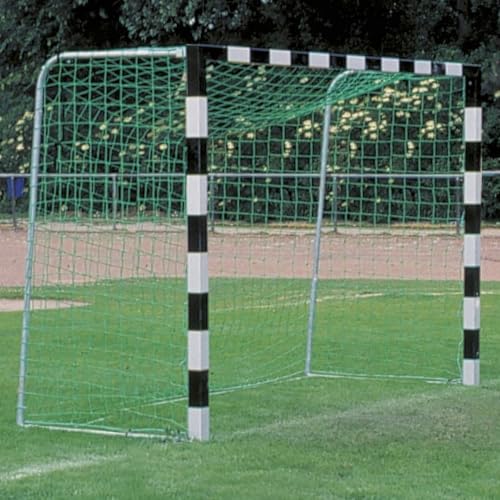 Handballtornetz/Kleinfeld 3,1 x 2,1 m Tiefe Oben 0,80 / unten 1,00 m, PE 3 mm ø, grün von DONET