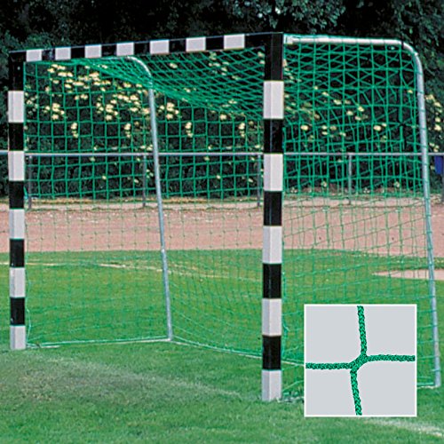 Handballtornetz Handball Fußball Kleinfeld Tornetz 3,10 x 2,10 m Tiefe Oben 0,80 / unten 1,00 m, PP 3 mm ø, Grün Handballtornetz Handball Fußball Kleinfeld Tornetz 3,10 x 2,10 m Tiefe Oben 0,80 / unten 1,00 m, PP 3 mm ø, Grün von DONET