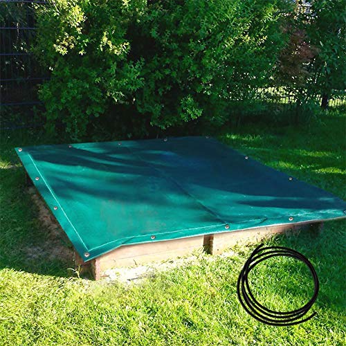 DONET Sandkastenabdeckung, PE Gewebe, 1,70 x 1,70 m luftdurchlässig, grün DONET Sandkastenabdeckung, PE Gewebe, 1,70 x 1,70 m luftdurchlässig, grün von DONET