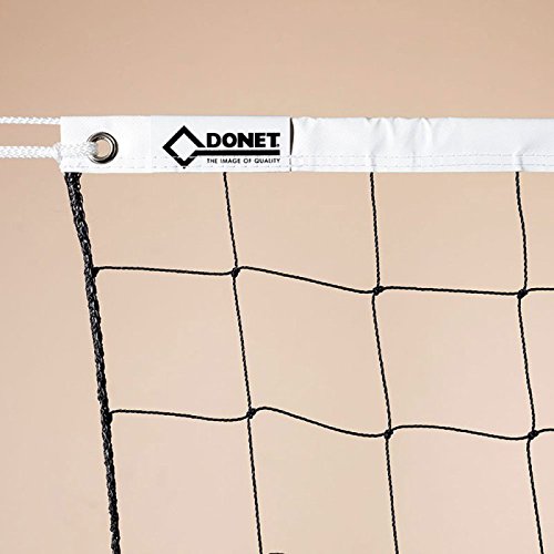 DONET Volleyball Freizeitnetz, ca. 2 mm ø, mit PE-Spannseil ca. 5 mm, 12 m, schwarz DONET Volleyball Freizeitnetz, ca. 2 mm ø, mit PE-Spannseil ca. 5 mm, 12 m, schwarz von DONET