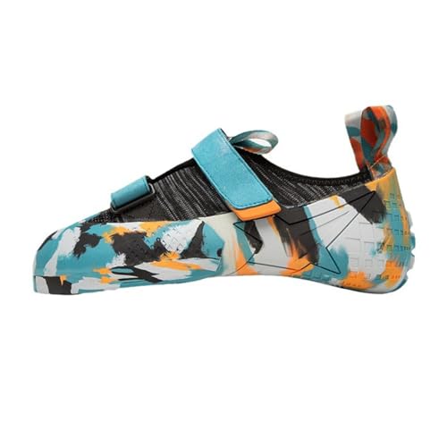 DONFAAUK Herren Damen Kletterschuhe Atmungsaktive rutschfeste Mode Wand Boulder-Turnschuhe Für Den Fitnesssport,Orange,39 EU DONFAAUK Herren Damen Kletterschuhe Atmungsaktive rutschfeste Mode Wand Boulder-Turnschuhe Für Den Fitnesssport,Orange,39 EU von DONFAAUK
