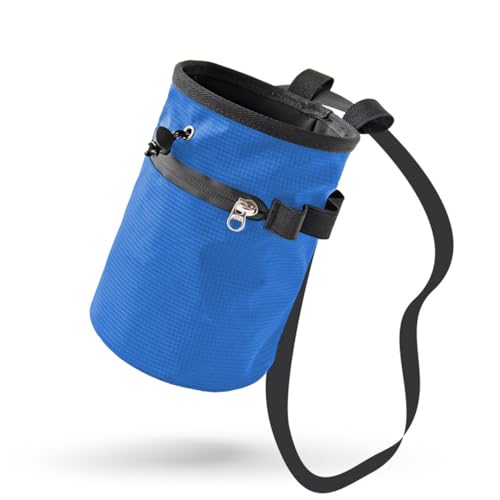 Chalkbag, 1 Stuck Klettern Kreidebeutel, Rock Klettern Chalkbag Magnesiasack mit Kordelzug und verstellbaren Gürtel zum Sportklettern, Gymnastik, Gewichtheben Chalkbag, 1 Stuck Klettern Kreidebeutel, Rock Klettern Chalkbag Magnesiasack mit Kordelzug und verstellbaren Gürtel zum Sportklettern, Gymnastik, Gewichtheben von DONGKER