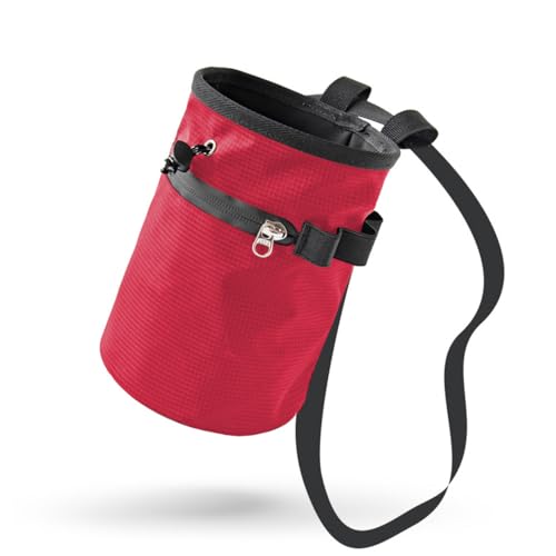 Chalkbag, 1 Stuck Klettern Kreidebeutel, Rock Klettern Chalkbag Magnesiasack mit Kordelzug und verstellbaren Gürtel zum Sportklettern, Gymnastik, Gewichtheben Chalkbag, 1 Stuck Klettern Kreidebeutel, Rock Klettern Chalkbag Magnesiasack mit Kordelzug und verstellbaren Gürtel zum Sportklettern, Gymnastik, Gewichtheben von DONGKER