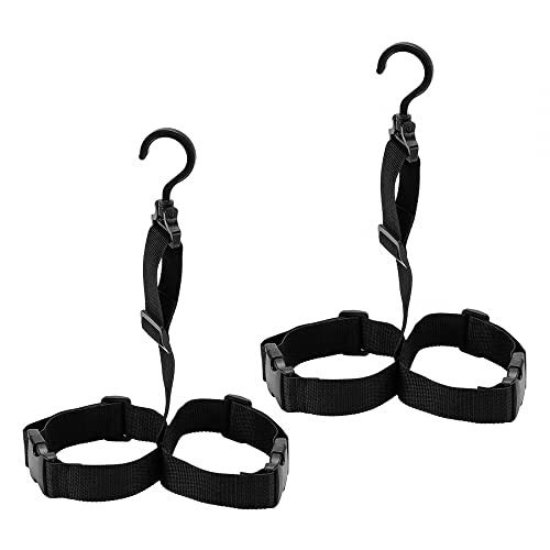 DONGKER Angler-Stiefel-Aufhänger, 2 Stücke Verstellbare Halterung für Watanzug, Kleiderbügel mit 360° Drehbarem Haken für Trocknen Wathosen Watstiefel Stiefel DONGKER Angler-Stiefel-Aufhänger, 2 Stücke Verstellbare Halterung für Watanzug, Kleiderbügel mit 360° Drehbarem Haken für Trocknen Wathosen Watstiefel Stiefel von DONGKER