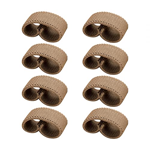 DONGKER Elastische Gürtelschlaufe, 8 Stück Gürtelhalter für Dienstgürtel, Taktische Gürtelschlaufen Halter Band für 1,5" Breite Gürtel/Riemen DONGKER Elastische Gürtelschlaufe, 8 Stück Gürtelhalter für Dienstgürtel, Taktische Gürtelschlaufen Halter Band für 1,5" Breite Gürtel/Riemen von DONGKER
