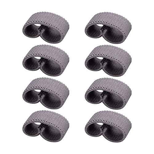 DONGKER Elastische Gürtelschlaufe, 8 Stück Gürtelhalter für Dienstgürtel, Taktische Gürtelschlaufen Halter Band für 1,5" Breite Gürtel/Riemen DONGKER Elastische Gürtelschlaufe, 8 Stück Gürtelhalter für Dienstgürtel, Taktische Gürtelschlaufen Halter Band für 1,5" Breite Gürtel/Riemen von DONGKER