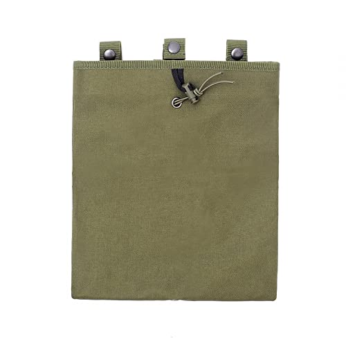 Abwurfsack Empty Shell Pouch Molle, Taktisch Dump Pouch Beutel Kompakt Gürteltasche mit Kordelzug für Camping Reisen Sport von DONGKER