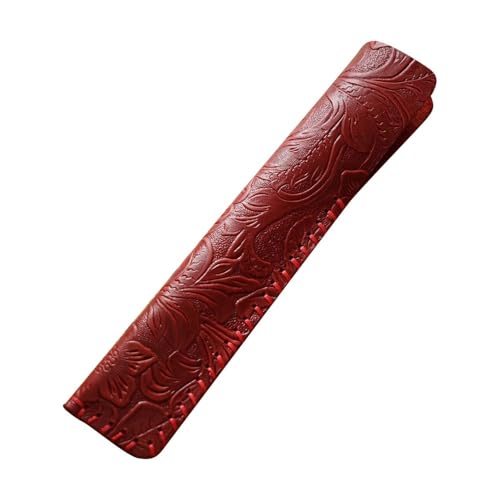 DONGKER Etui Stifte, 1 Stuck Leder Stift-Etui, 165mm Lange, Retro Federtasche Stiftetui Schutzhülle für Kugelschreiber, Eingabestift-Stift, Stylus Touch Pen DONGKER Etui Stifte, 1 Stuck Leder Stift-Etui, 165mm Lange, Retro Federtasche Stiftetui Schutzhülle für Kugelschreiber, Eingabestift-Stift, Stylus Touch Pen von DONGKER