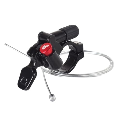 DONGKER Fahrrad Fernverriegelung, Aluminiumlegierung Fernauslöserhebel für Fahrrad, Fahrrad Remote Lockout Hebel Hebel Vorderradgabel für Lenker mit 22,2mm Durchmesser DONGKER Fahrrad Fernverriegelung, Aluminiumlegierung Fernauslöserhebel für Fahrrad, Fahrrad Remote Lockout Hebel Hebel Vorderradgabel für Lenker mit 22,2mm Durchmesser von DONGKER