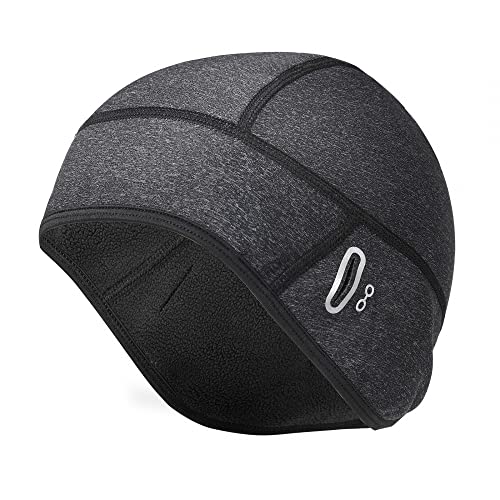 DONGKER Fahrrad Mütze Winter, Fahrradmütze Herren, Radfahren Totenkopfmütze mit Brille Loch Helm Basis Mütze Fleece Liner Warm Winddicht für Fahrradhelm Rennrad MTB DONGKER Fahrrad Mütze Winter, Fahrradmütze Herren, Radfahren Totenkopfmütze mit Brille Loch Helm Basis Mütze Fleece Liner Warm Winddicht für Fahrradhelm Rennrad MTB von DONGKER