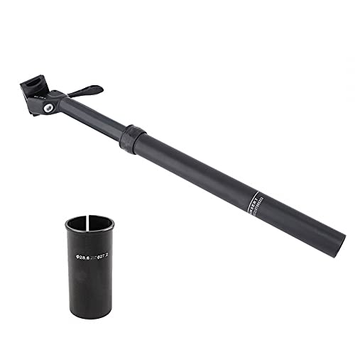 DONGKER Fahrrad Sattelstütze, 27,2mm 410mm Teleskopsattelstütze, Höhenverstellbare Sattelstange mit Reduzierhülse für MTB, Fahrrad, E-Bike, Trekking, Citybike DONGKER Fahrrad Sattelstütze, 27,2mm 410mm Teleskopsattelstütze, Höhenverstellbare Sattelstange mit Reduzierhülse für MTB, Fahrrad, E-Bike, Trekking, Citybike von DONGKER