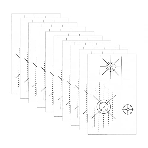 DONGKER Golf Impact Tape Set, 10 Stück Etiketten/Label, Golf Club Impact Aufkleber für Linkshänder und Rechtshänder für alle Hölzer, Eisen und Putter DONGKER Golf Impact Tape Set, 10 Stück Etiketten/Label, Golf Club Impact Aufkleber für Linkshänder und Rechtshänder für alle Hölzer, Eisen und Putter von DONGKER