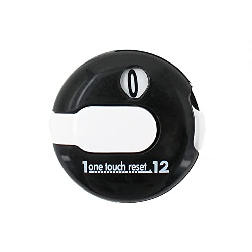 DONGKER Golf Score Zähler, 1 Stuck Mini Golf Schlagzähler Scoring Keeper bis zu 12 Schlag Punkte, φ 1,2 Zoll, Golf Score Counter für Damen und Herren zur Outdoor Aktivität Sport DONGKER Golf Score Zähler, 1 Stuck Mini Golf Schlagzähler Scoring Keeper bis zu 12 Schlag Punkte, φ 1,2 Zoll, Golf Score Counter für Damen und Herren zur Outdoor Aktivität Sport von DONGKER