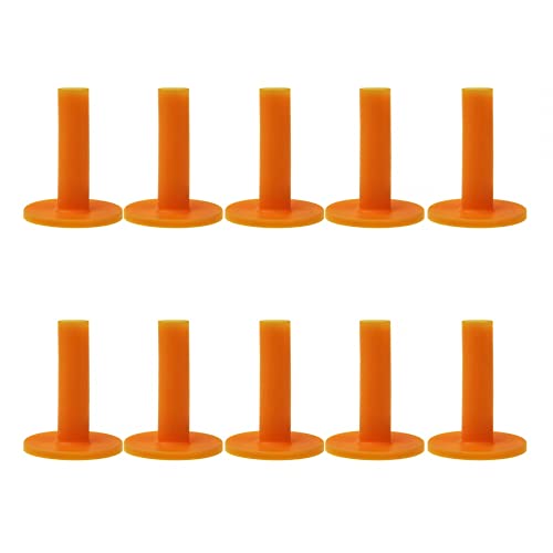 DONGKER Golf Range Abschlag, 10 Stück Gummi Golftees, Höhen 58mm/68mm/85mm, Golf Tee Halter für Übungen und Fahrerzubehör DONGKER Golf Range Abschlag, 10 Stück Gummi Golftees, Höhen 58mm/68mm/85mm, Golf Tee Halter für Übungen und Fahrerzubehör von DONGKER
