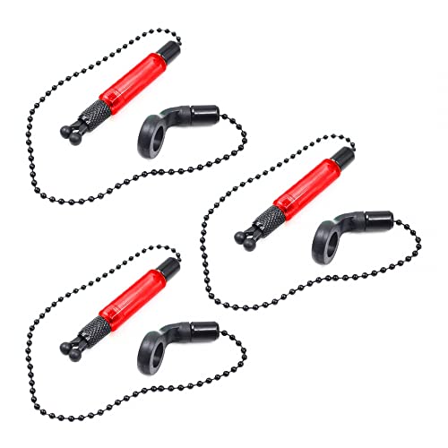 DONGKER Karpfenangeln Swinger, 3pcs Angeln Bissanzeiger, Tragbare Karpfen Angelausrüstung Swinger für Damen Herren Anfänger Karpfen Angelln DONGKER Karpfenangeln Swinger, 3pcs Angeln Bissanzeiger, Tragbare Karpfen Angelausrüstung Swinger für Damen Herren Anfänger Karpfen Angelln von DONGKER