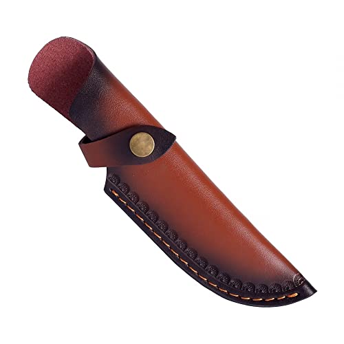 DONGKER Messerscheide Leder, 22cm Long Messer Scheide, Messertache für Gürtel, Gürtelmesseretui für die Jagd, Freizeit & Küche DONGKER Messerscheide Leder, 22cm Long Messer Scheide, Messertache für Gürtel, Gürtelmesseretui für die Jagd, Freizeit & Küche von DONGKER