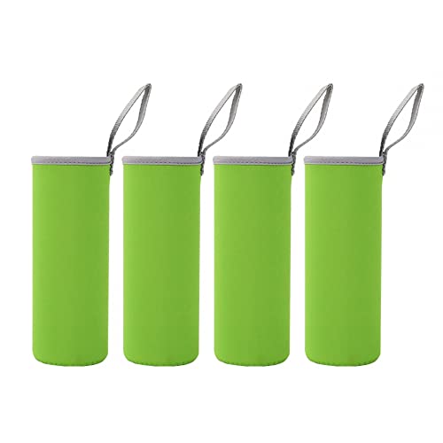 DONGKER Neoprenhülle für Trinkflasche, 4 Stück 550ml Wasserflasche Thermo-Hülle, Flaschen Thermo-Hülle Taschen Thermohülle Isolierhülle Zur Wärmespeicherung DONGKER Neoprenhülle für Trinkflasche, 4 Stück 550ml Wasserflasche Thermo-Hülle, Flaschen Thermo-Hülle Taschen Thermohülle Isolierhülle Zur Wärmespeicherung von DONGKER