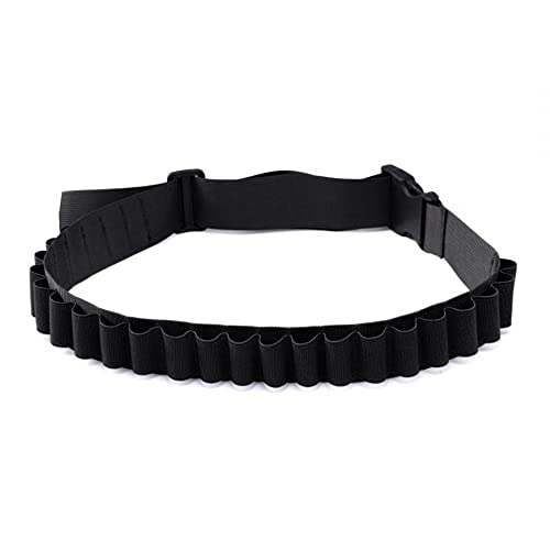 DONGKER Patronengürtel, 1 Stuck 27 Loch Klopfer Gürtel, Nylon Schnaps Shell Gürtel, 130cm Lange, Patronengurt für 12GA-Schrotpatrone DONGKER Patronengürtel, 1 Stuck 27 Loch Klopfer Gürtel, Nylon Schnaps Shell Gürtel, 130cm Lange, Patronengurt für 12GA-Schrotpatrone von DONGKER