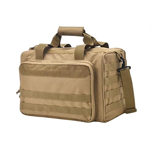 DONGKER Taktisch Waffentasche, Wasserdicht Pistol Range Bag, Große Pistole Einsatztasche Shooting Reisetasche fürJagd Schießstand Sport DONGKER Taktisch Waffentasche, Wasserdicht Pistol Range Bag, Große Pistole Einsatztasche Shooting Reisetasche fürJagd Schießstand Sport von DONGKER