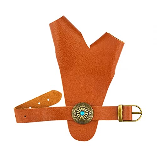 DONGKER Schießhandschuh, Leder Bogenschießen Handschuhe, Einstellbar Finger-Schutz Zubehör für Jugend-Erwachsen-Anfänger schießen DONGKER Schießhandschuh, Leder Bogenschießen Handschuhe, Einstellbar Finger-Schutz Zubehör für Jugend-Erwachsen-Anfänger schießen von DONGKER