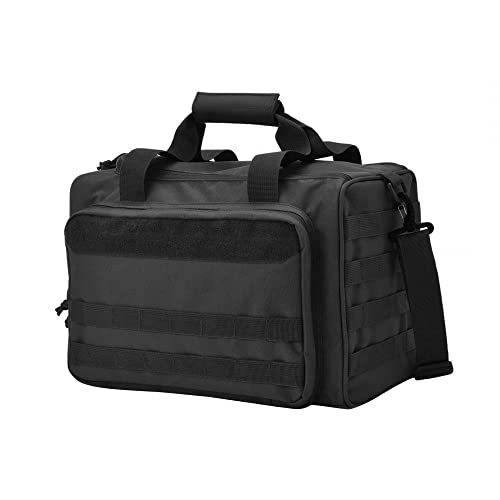 DONGKER Taktisch Waffentasche, Wasserdicht Pistol Range Bag, Große Pistole Einsatztasche Shooting Reisetasche fürJagd Schießstand Sport DONGKER Taktisch Waffentasche, Wasserdicht Pistol Range Bag, Große Pistole Einsatztasche Shooting Reisetasche fürJagd Schießstand Sport von DONGKER