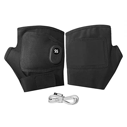 DONGKER USB-Beheizte Handschuhe, 1 Paar Fingerlose Heizhandschuhe, 3 Einstellbarer Temperatur, DC 5V, 5W, Unisex Handwärmer für Damen und Herren DONGKER USB-Beheizte Handschuhe, 1 Paar Fingerlose Heizhandschuhe, 3 Einstellbarer Temperatur, DC 5V, 5W, Unisex Handwärmer für Damen und Herren von DONGKER