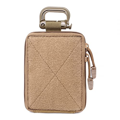 DONGKER EDC Molle Pouch, Tactical Taillentaschen, Wasserdicht Erste-Hilfe-Tasche Micro Pocket Organizer mit Karabiner für den medizinischen Notfall im Freien DONGKER EDC Molle Pouch, Tactical Taillentaschen, Wasserdicht Erste-Hilfe-Tasche Micro Pocket Organizer mit Karabiner für den medizinischen Notfall im Freien von DONGKER