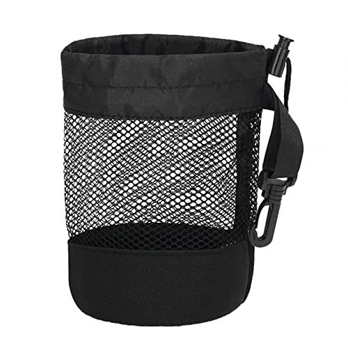 DONGKER Golfball Tasche,Mesh Golfbälle Sack,Golfballhalter-Netztasche mit Kordelzug für Golf, Tennis, Outdoor-Werkzeuge Aufbewahrungstasche von DONGKER