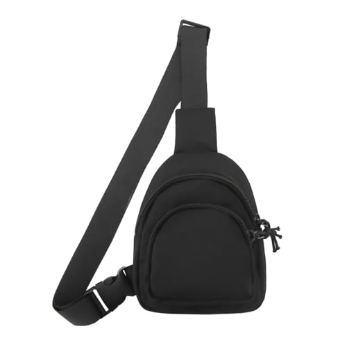 Kleine Umhängetasche, Kleine Sling Chest Crossbody Bag, wasserdichte Brusttasche Schultertasche Herren/Damen Casual Taschen Handy Brieftasche Geldbörse Handtasche Kleine Umhängetasche, Kleine Sling Chest Crossbody Bag, wasserdichte Brusttasche Schultertasche Herren/Damen Casual Taschen Handy Brieftasche Geldbörse Handtasche von DONGKER