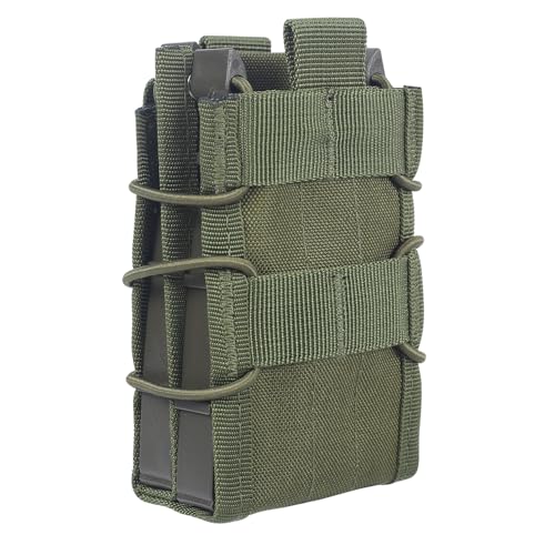 Open Top Mag Pouch, Molle Magazintasche, 5.56.7.62 Magazinbeutel Doppelmagazin-Tasche für M4 M14 M16 G36 AR15 Open Top Mag Pouch, Molle Magazintasche, 5.56.7.62 Magazinbeutel Doppelmagazin-Tasche für M4 M14 M16 G36 AR15 von DONGKER