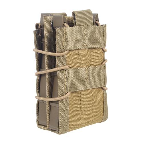 Open Top Mag Pouch, Molle Magazintasche, 5.56.7.62 Magazinbeutel Doppelmagazin-Tasche für M4 M14 M16 G36 AR15 Open Top Mag Pouch, Molle Magazintasche, 5.56.7.62 Magazinbeutel Doppelmagazin-Tasche für M4 M14 M16 G36 AR15 von DONGKER