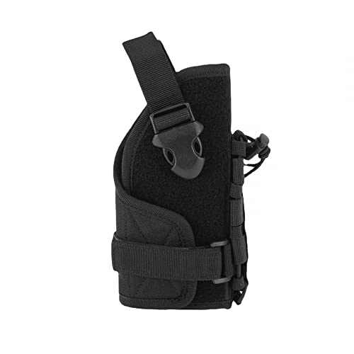 Pistolen Holster, Molle Versteckt Waffenholster, Combat Airsoft Taille Gürtelholster für die Pistolen Jagd, Schwarz Pistolen Holster, Molle Versteckt Waffenholster, Combat Airsoft Taille Gürtelholster für die Pistolen Jagd, Schwarz von DONGKER