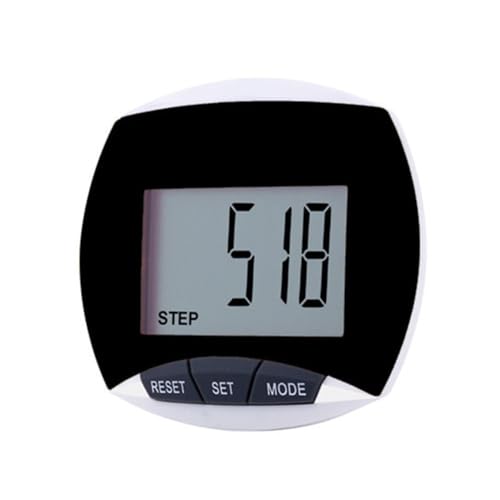 Schrittzähler, Tragbare Digitale Schrittzähler mit 3D Sensor, LCD-Schrittzähler mit Clip für Walking Running Schrittzähler, Tragbare Digitale Schrittzähler mit 3D Sensor, LCD-Schrittzähler mit Clip für Walking Running von DONGKER