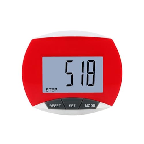 Schrittzähler, Tragbarer LCD Pedometer, Step Counter mit Clip zum verbrannten Kalorien und Schrittzählung zum Joggen, Wandern, Laufen, Gehen Schrittzähler, Tragbarer LCD Pedometer, Step Counter mit Clip zum verbrannten Kalorien und Schrittzählung zum Joggen, Wandern, Laufen, Gehen von DONGKER
