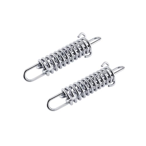 Spannfeder, 2 Stuck Zugfeder Sprungfedern, Edelstahl Hundeleine Stoßdämpfende Feder, Anlegefeder Ruckdämpfer Ruckfeder für Boot, Kajak, Yacht Spannfeder, 2 Stuck Zugfeder Sprungfedern, Edelstahl Hundeleine Stoßdämpfende Feder, Anlegefeder Ruckdämpfer Ruckfeder für Boot, Kajak, Yacht von DONGKER