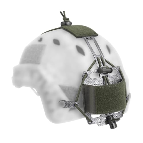Taktische Helm NVG Batterie Tasche, Airsoft Helm Batterie Gegengewicht Tasche mit Haken und Schleife für PVS31 Batterie Rückhaltesystem Taktische Helm NVG Batterie Tasche, Airsoft Helm Batterie Gegengewicht Tasche mit Haken und Schleife für PVS31 Batterie Rückhaltesystem von DONGKER