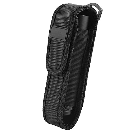 Schutzhülle für Taschenlampe, 205 mm Molle LED Taschenlampen Holster Tasche für Jagd, Camping, Wandern im Freien von DONGKER