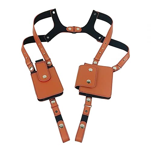 DONGKER Unterarm-Schultergeldbörse, Anti-Theft Schultertasche, Versteckter Riemen Tasche Freizeit Doppelte Brieftasche für Reisen im Freien DONGKER Unterarm-Schultergeldbörse, Anti-Theft Schultertasche, Versteckter Riemen Tasche Freizeit Doppelte Brieftasche für Reisen im Freien von DONGKER