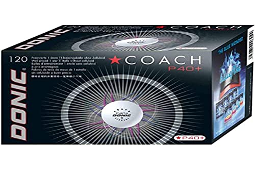 Donic P40+ Coach * Box 120u, weiß Donic P40+ Coach * Box 120u, weiß von DONIC