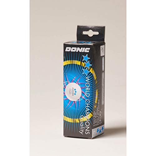 DONIC Ball P40+ *** 12er Optionen St, weiß DONIC Ball P40+ *** 12er Optionen St, weiß von DONIC