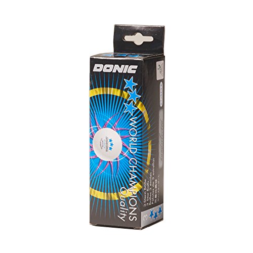 DONIC Ball P40+ *** 3er, weiß DONIC Ball P40+ *** 3er, weiß von DONIC