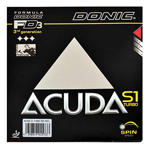 DONIC Belag Acuda S1 Turbo Rot max. DONIC Belag Acuda S1 Turbo Rot max. von DONIC