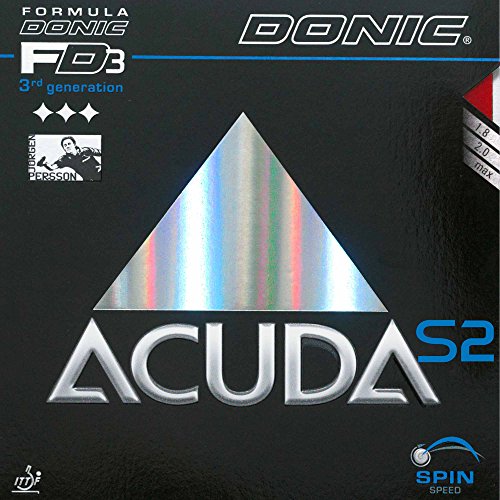 DONIC Belag Acuda S2, rot, 1,8 mm DONIC Belag Acuda S2, rot, 1,8 mm von DONIC
