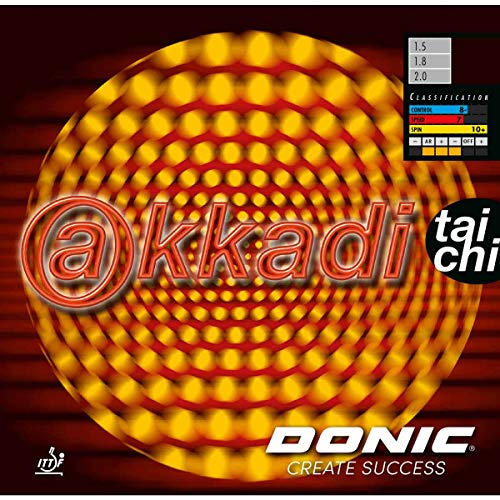 DONIC Belag Akkadi Taichi, rot, 1,8 mm DONIC Belag Akkadi Taichi, rot, 1,8 mm von DONIC