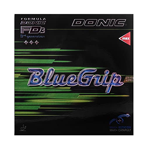 DONIC Belag BlueGrip S2, rot, 2,3 mm DONIC Belag BlueGrip S2, rot, 2,3 mm von DONIC